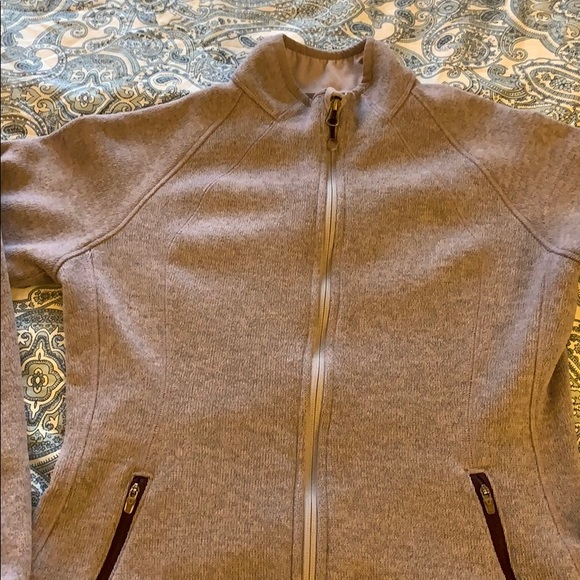 Eddie Bauer jacket light purple zip jacket SZ Med - Picture 2 of 7